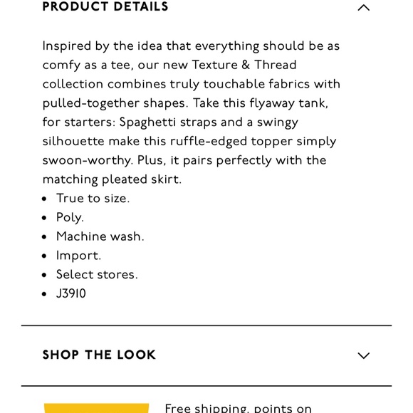 Madewell Texture & Thread Micropleat Tank Top in Ombré Rainbow XS - Picture 7 of 9